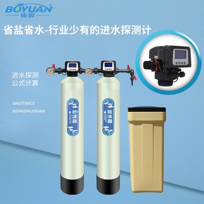 大型软化水处理设备井水地下水去泥沙水垢工业全自动软水器