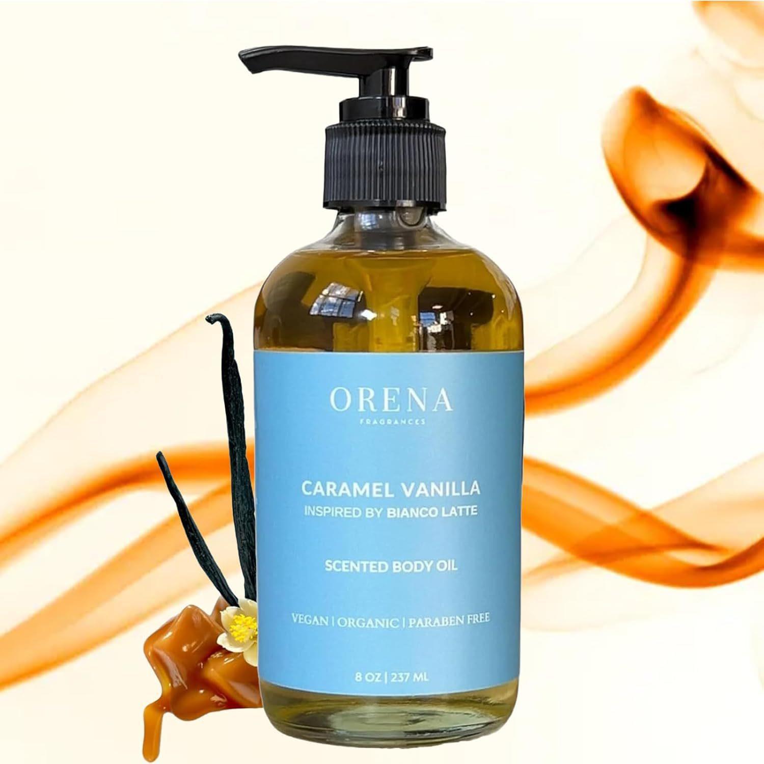 Orena Body Oil Caramel Vanilla焦糖香草身体油 香氛身体油