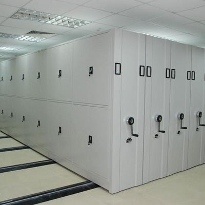 河洛乐华智能密集架电动手动全钢加厚移动凭证柜档案柜手摇密集柜