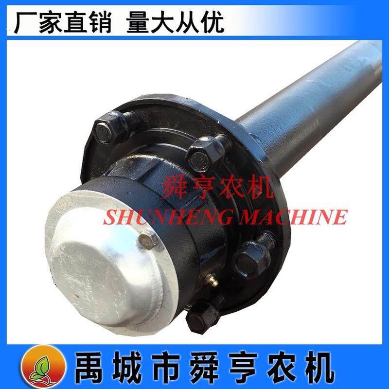 双桥5吨拖车拖拉机挂车轴长期供应各种规格拖斗