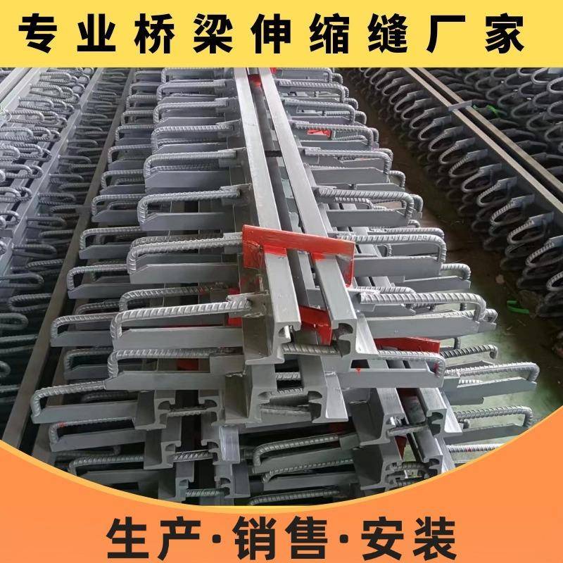 公路桥梁伸缩缝梳齿板式伸缩缝D40D80D160桥梁模数式送胶条