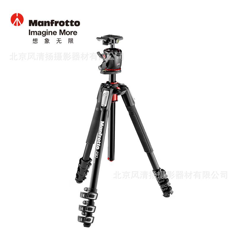 曼富图(Manfrotto)MK190XPRO4-BHQ2铝合金四节三脚架云台套装