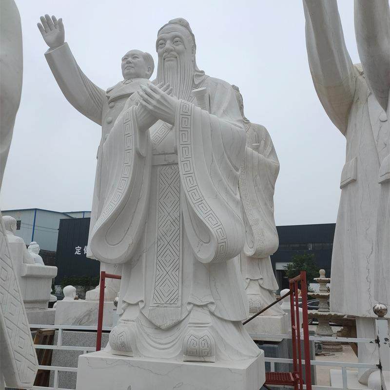 石雕人物孔子雕塑景观广场石雕汉白玉花岗岩名人像校园雕塑摆件,电子/电工,接线端子,淘宝优惠券,粉丝福利购,淘宝优惠卷