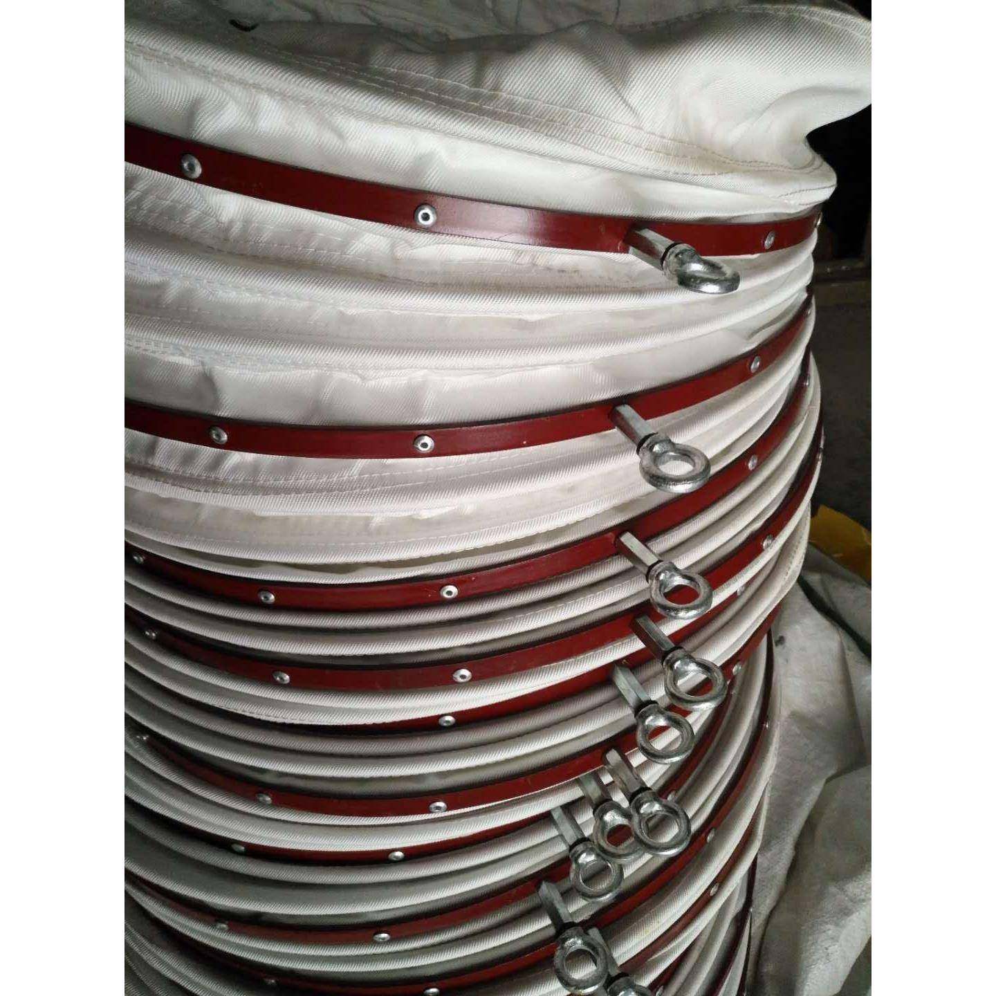 耐磨加强帆布+冷拉钢丝?耐高温风机软连接订货13483839157