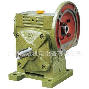 现货广州蜗轮蜗杆减速机WPA60-10小型手摇可正反转动铜蜗轮