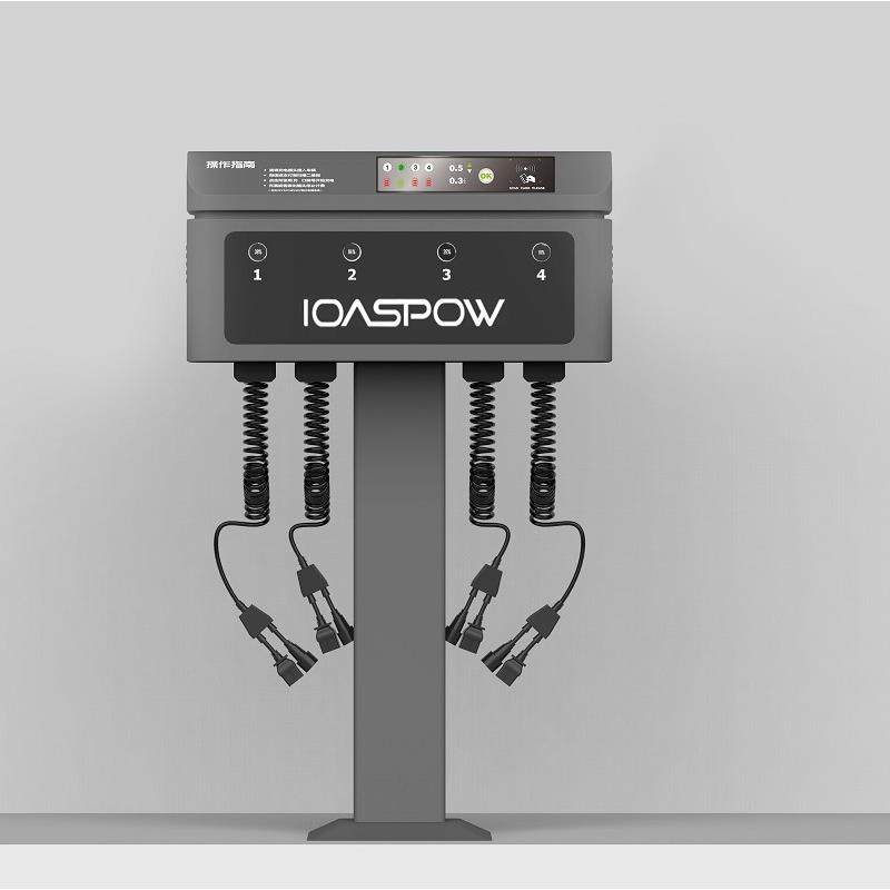 电动滑板车直流共享充电桩4通道充电刷卡版本动力之星销售