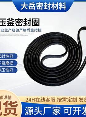 蒸压釜密封圈模框密封条硫化罐橡胶密封圈三元乙丙橡胶胶条密封圈