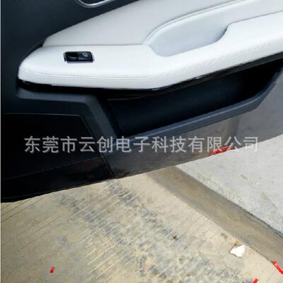 适用于奔驰E级GLK改装车门防踢保护膜E200LE260LGLK300内饰贴膜