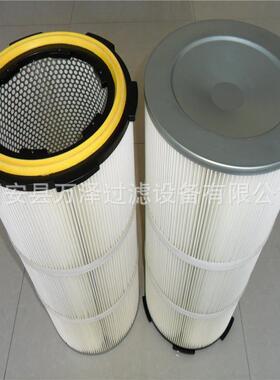 万泽供应除尘器滤筒阻燃滤筒滤芯除尘用复合长纤维滤筒