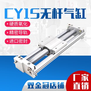 C气10 200型行程滑块 速发C长气动磁偶无杆Y缸RMT
