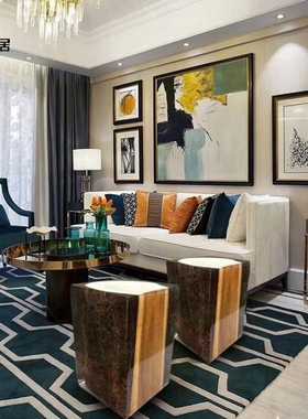 环氧树脂角几水晶树枝茶凳墩子摆件透明雕塑艺术品凳子压克力饰品