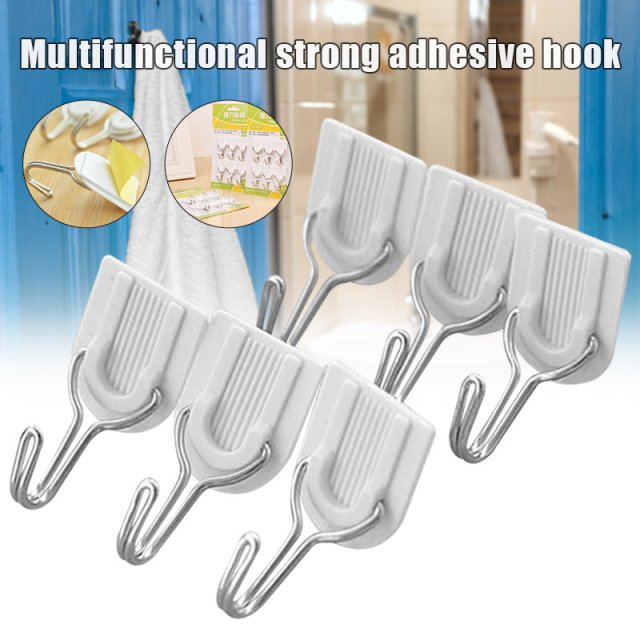 6/set Wa Door Stiy Hager Strog Adhesive Plast Hoo