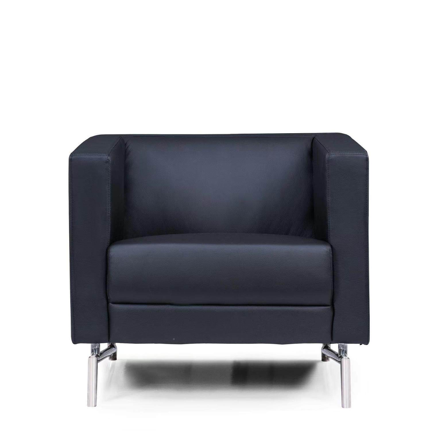 3158客人现代简约贵宾接待会区发单位领导洽谈实木网红沙沙发