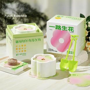 香薰蜡烛礼盒卧室持久香氛小众高级生日婚礼女生礼物送礼快乐出花