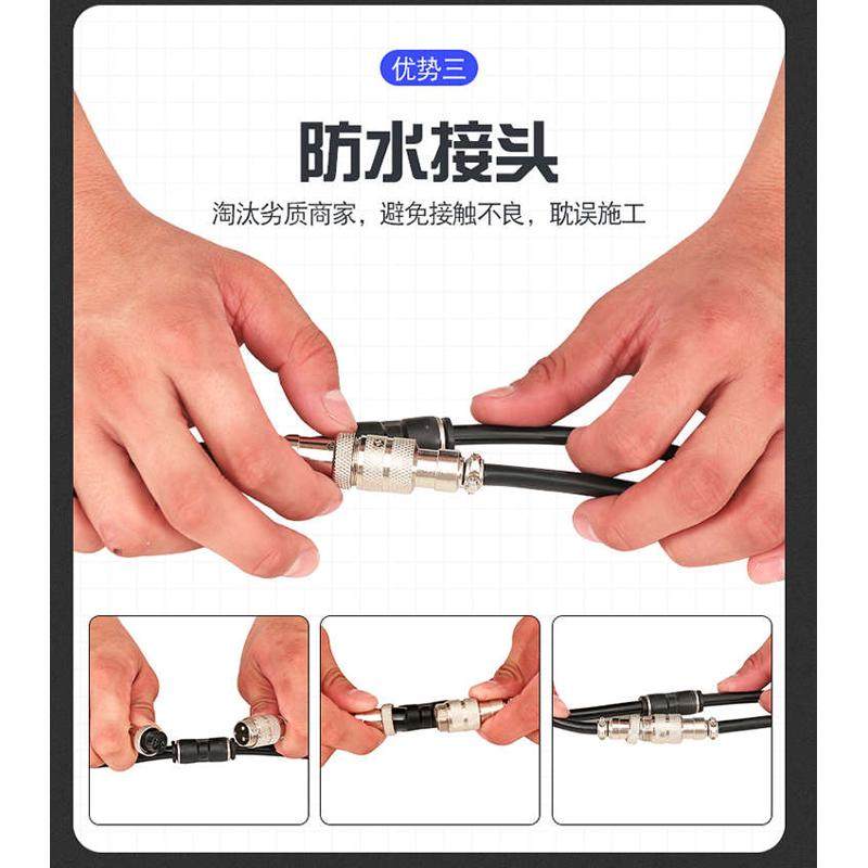 门头招牌广告牌清洗机电动清洁机刷高空玻璃外墙大棚机器工具设备