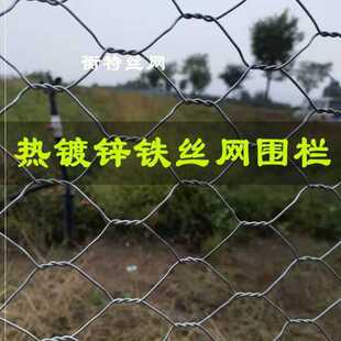 速发铁丝网护栏网六角牛羊猪围网拧花网养殖网编织隔离钢丝网装饰