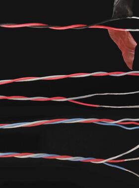 AFRS航空导线ptfe四氟绕包双绞线镀银高温线afr软线电子线