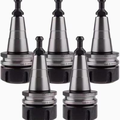 IO30-ER32-45无品牌/L刀柄ISO刀柄精雕机高速体S不锈CNC钢数连控