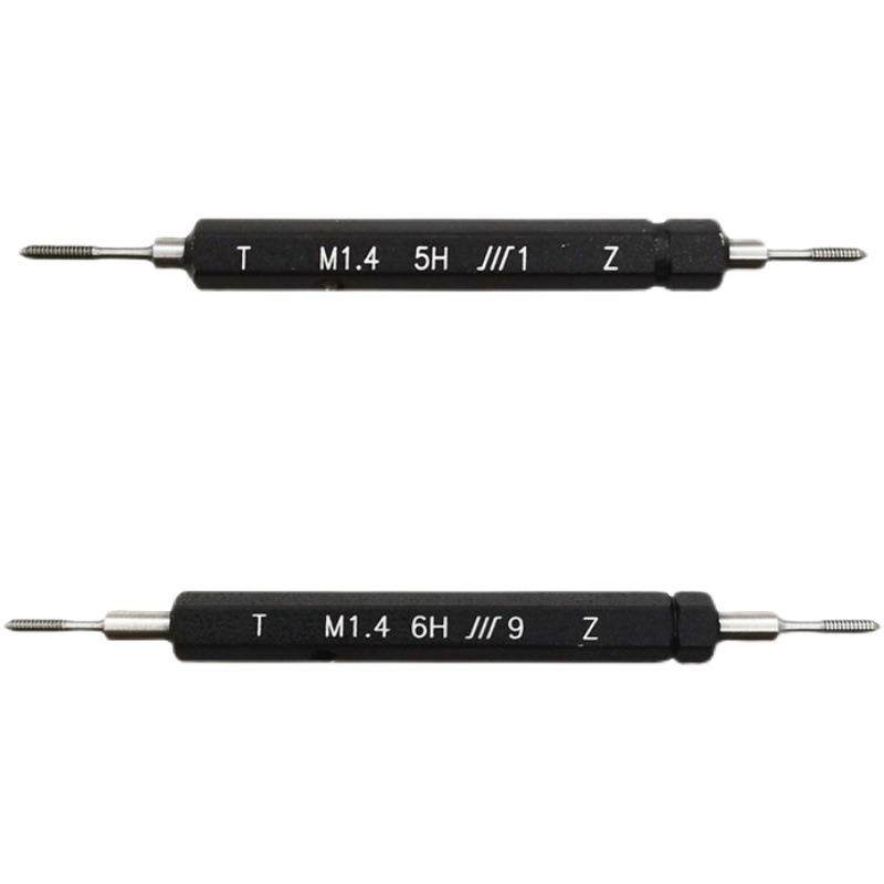 螺纹塞规6H通止规牙规公制粗细牙量规M1M1.2M1.4M1.6M1.8M2M5