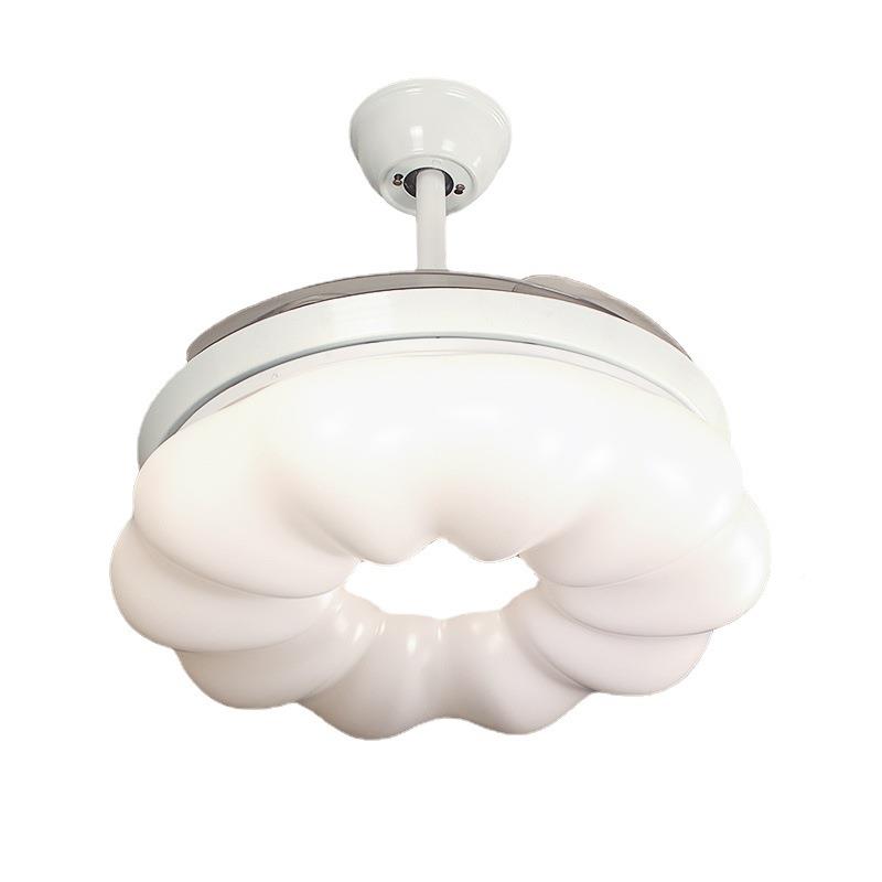 隐形风灯扇餐厅无品牌/灯极风简音家用静led扇吊灯中山灯具