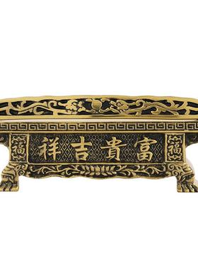 黄铜贡台佛龛酒杯底座吉祥供台家用供奉厂家佛具放供杯托杯座