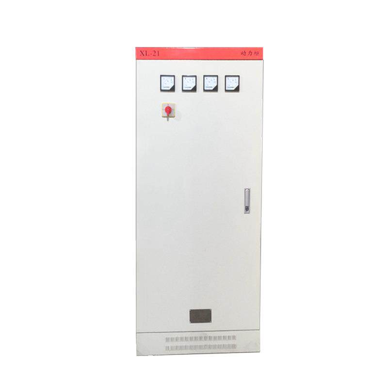 XL-21低压动力柜双电开关三相四线户外防雨配电柜壳体成套设备