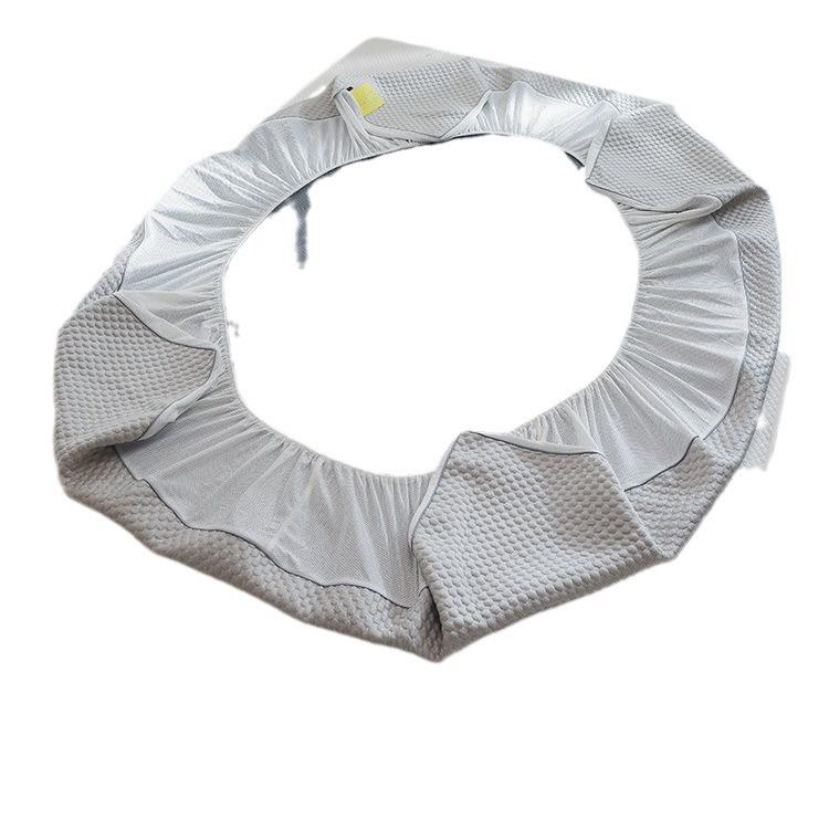 凉感豆豆席床ydfkl笠款丝全包冰床席三套件11.5/.8m夏季空调凉席