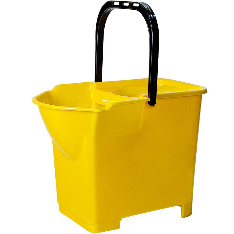 老式布圆头手压挤水拖把免桶手水拧加厚墩拖布沥桶拧水桶清洁单桶