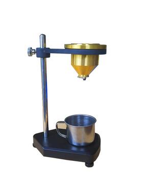 齐威TN式D-4T黄铜涂四涂便料杯粘度计携提式镀铬手涂四杯