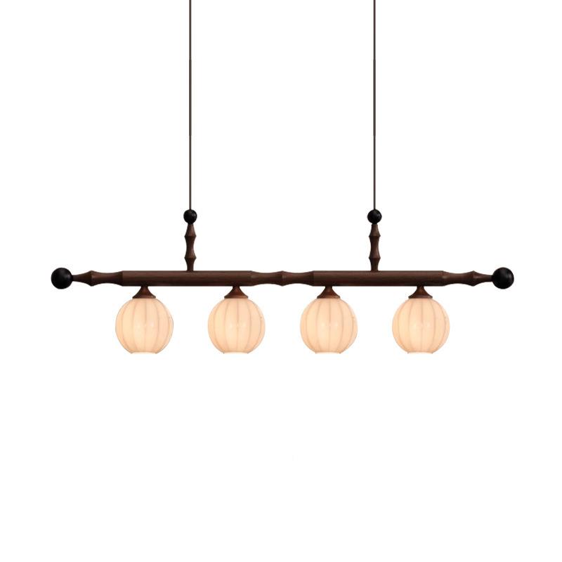 法中古风餐级厅吊复古餐桌吧台一字高氛围式感吧台岛台灯具灯灯饰