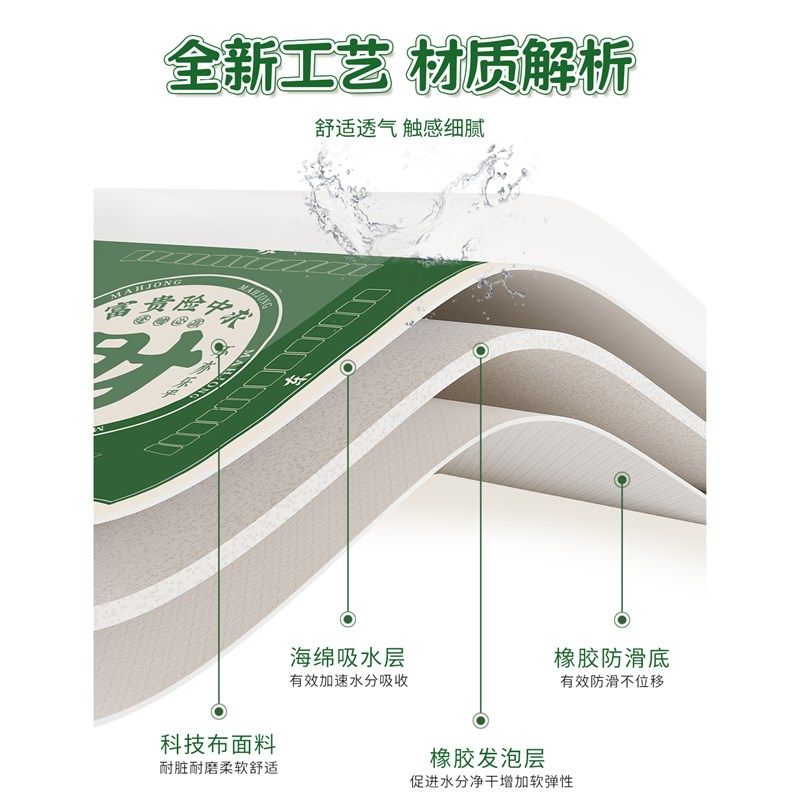 德州扑桌布垫装百家乐橡胶筹码桌垫定制端加厚德扑台布图片