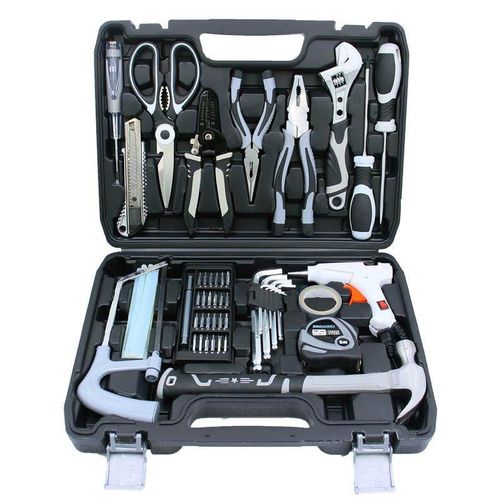 家用工具箱套装多功能家用汽车日用电工五金工具成套螺丝刀虎钳