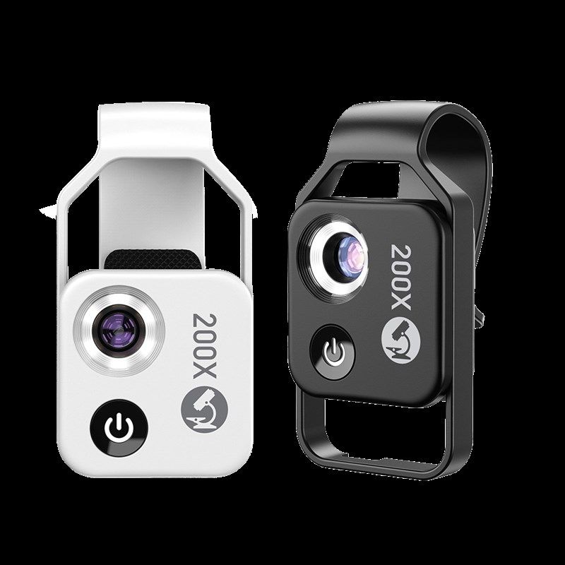 手机放大镜高清镜头珠宝鉴定专用拍摄B100倍显微镜夹在手机上的20