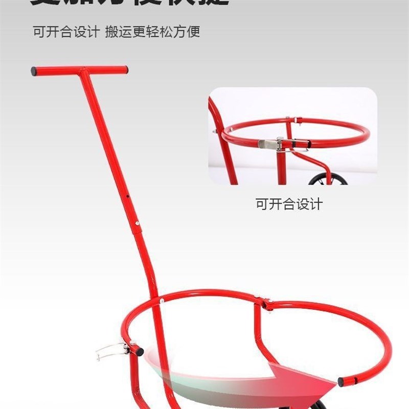 拉水桶小推车拉货家用倒水车便携式装水车手拉式垃圾车脏水车倒脏