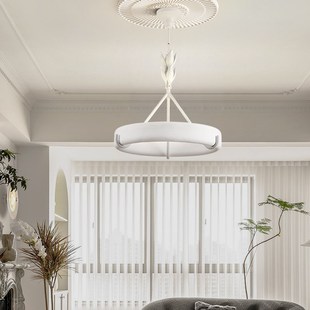 2025法式轻奢石膏客厅主吊灯创意艺术简约复古卧室高级感餐厅灯