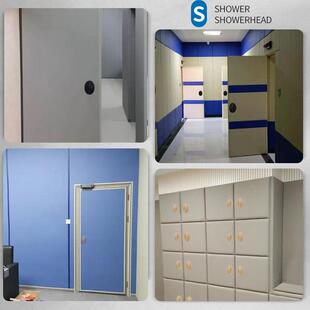 谈话室软包门拉手防碰撞隔音硅胶门把手保护套留置室推拉门配件