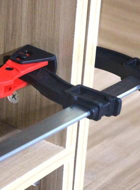 美国DURA迅棘轮式90*100MM快速德夹拼板夹F型FG字D形钳FF架木工夹