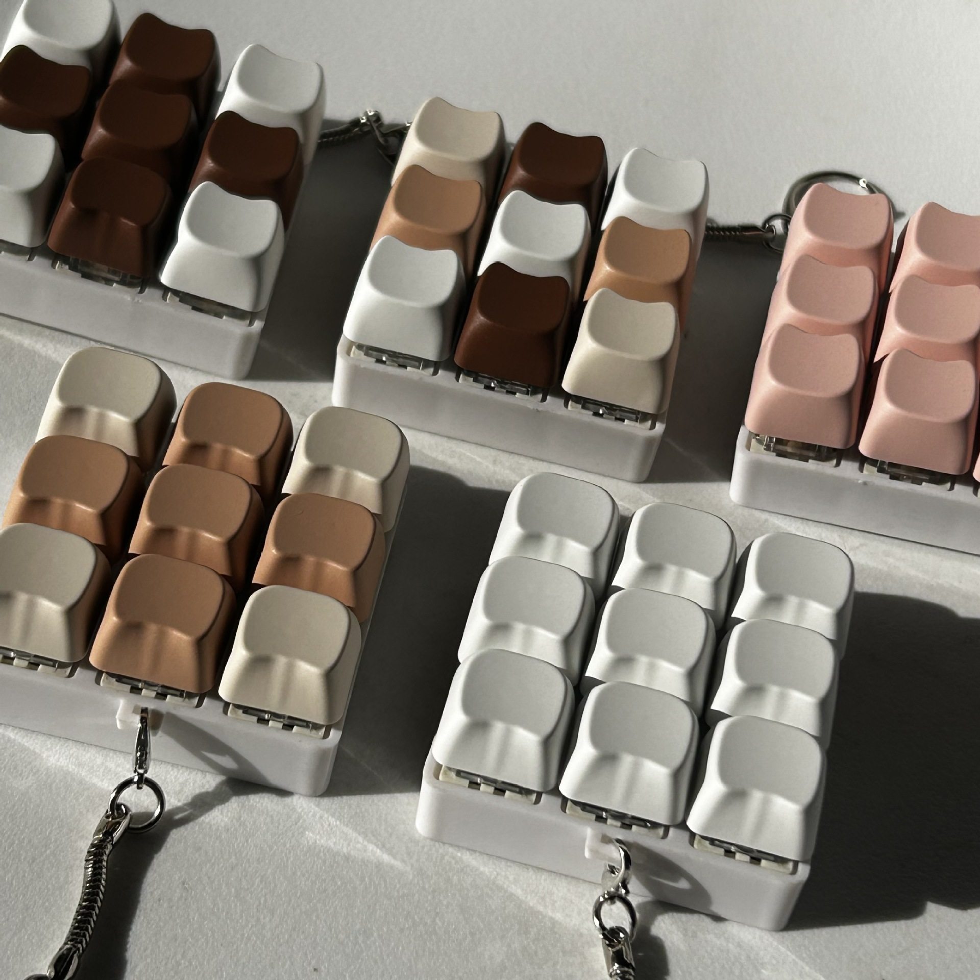 九键机械键盘猫爪试轴器解压按键