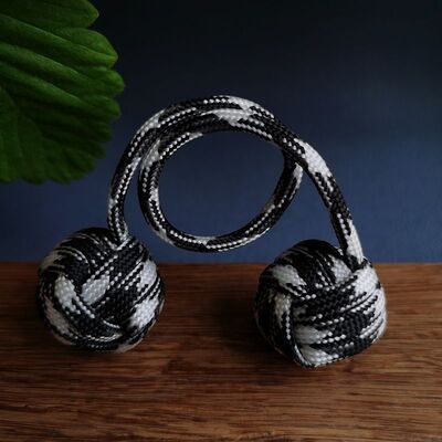 宝乐珠begleri伞绳编织两珠一绳