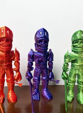 3d打印骷髅战士网红关节可动僵尸