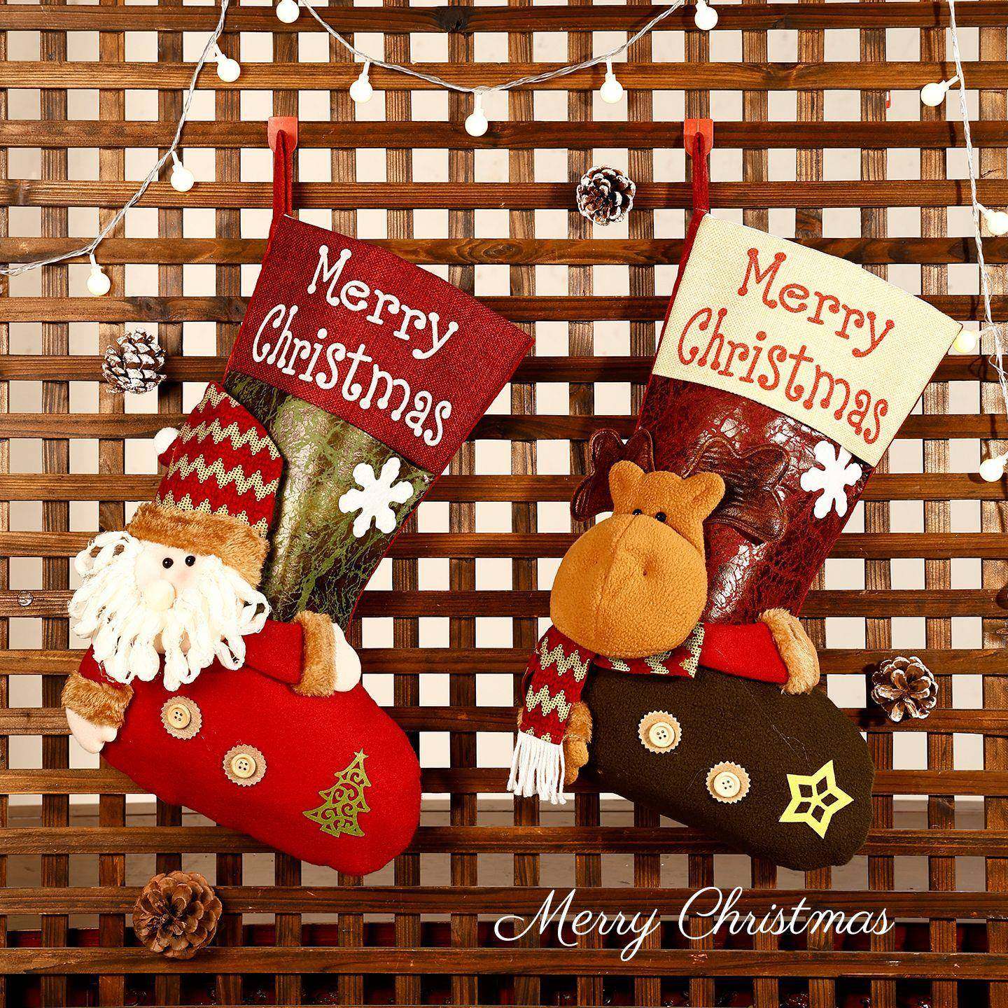 大号圣诞老人大袜子圣诞节袜子礼物袋儿童礼品袋秋冬装饰布置用品,节庆用品/礼品,圣诞装饰品,淘宝优惠券,粉丝福利购,淘宝优惠卷