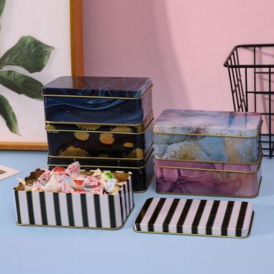 欧式迷你糖果盒随身带便携收纳盒结婚礼喜糖盒小号带盖铁盒空盒子
