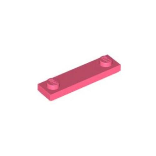 乐高/LEGO零件 6259780 41740 92593 珊瑚红色 1x4 转接板