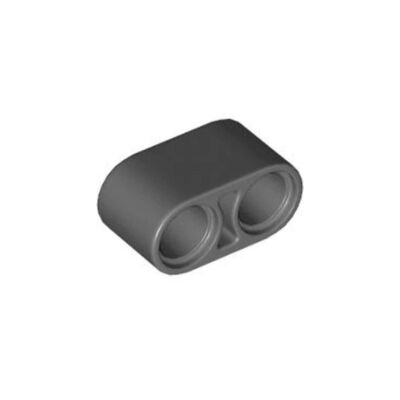 乐高/LEGO配件 6325983 43857 深灰色 1x2 厚带孔臂 连杆 6179631