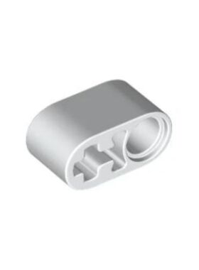 乐高LEGO 6265135 40147 60483 74695 白色 1x2 轴孔臂 6177268