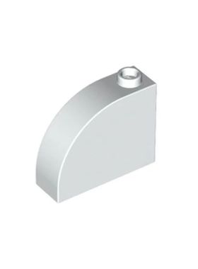 乐高/LEGO积木零件 4141668 33243 4128644 白色 1x3x2弧形砖