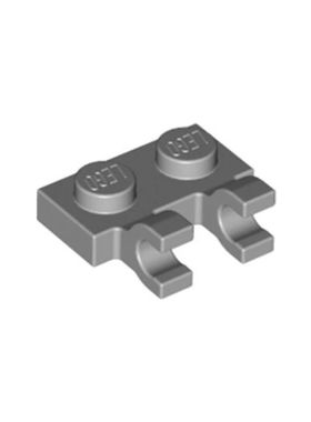 乐高/LEGO 4556157 49563 60470b 4515173浅灰色 1x2单侧两夹口板