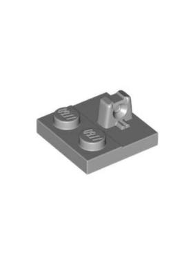 乐高/LEGO零件 6265742 92582 53968 4666449 浅灰色 2x2铰链扣板