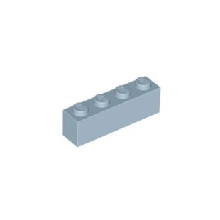 乐高/LEGO零件 4620993 3010 6146 4169696 沙蓝色 1x4 基础砖