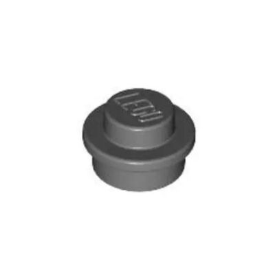 乐高/LEGO积木零件 4210633 4073 6141 34823 深灰色 1x1小圆板